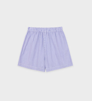 SRC Poplin Short - Navy Striped