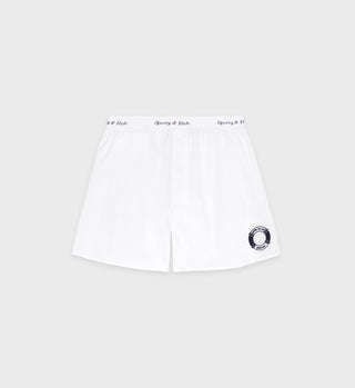 Buoy Boxer Short - White/Navy