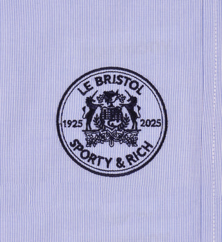 Short boxer Bristol Crest - Blanc/Marine