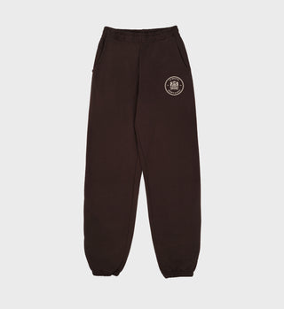 Bristol Crest 100th Sweatpant - Chocolate/Cream