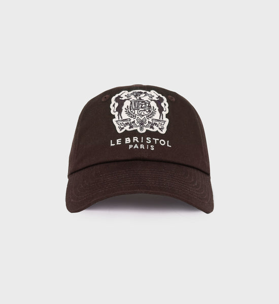 Bristol Crest Hat - Chocolate/Cream