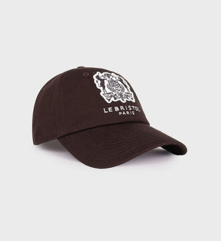 Bristol Crest Hat - Chocolate/Cream