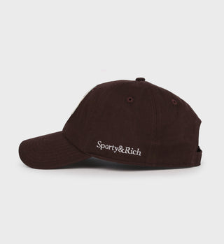 Casquette Bristol Crest - Chocolat/Crème