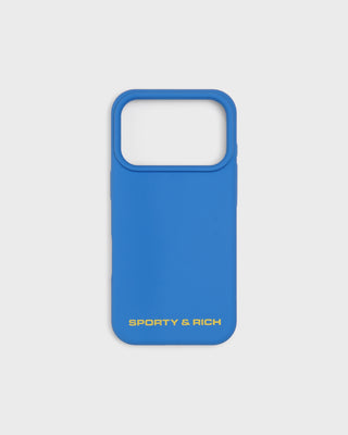 Bold Health Logo iPhone Case - Bright Blue/Yellow