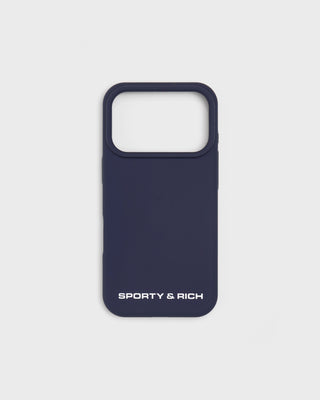 Bold Health Logo iPhone Case - Navy/White