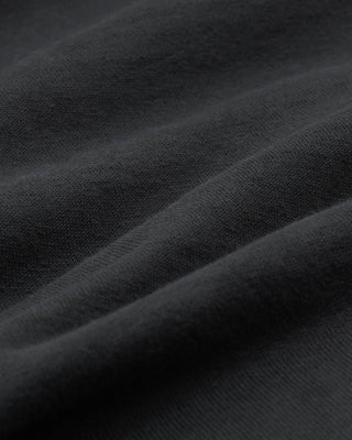 Close-up of black fabric texture