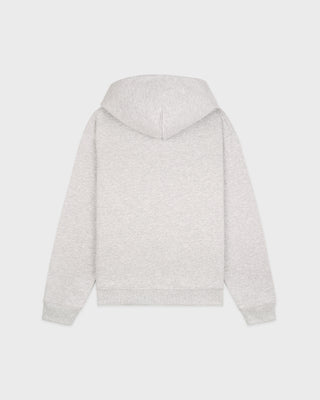 California Emblem Zip Hoodie - Heather Gray/Forest