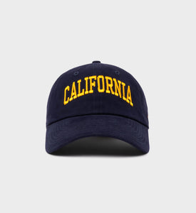 Casquette California - Marine/Or