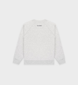 Crewneck enfant California - Gris Chiné/Doré