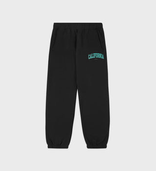 California Kids Sweatpant - Faded Black/Spring Green