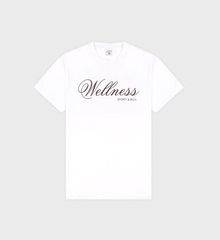 Carlyle T-Shirt - White/Chocolate