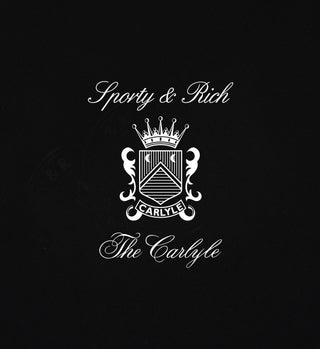 The Carlyle Crest T-Shirt - Black/White