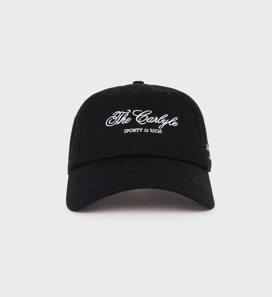 The Carlyle Souvenir Hat - Black/White