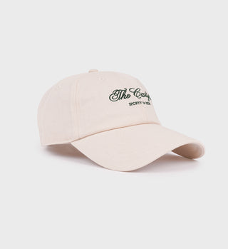 The Carlyle Souvenir Hat - Cream/Forest