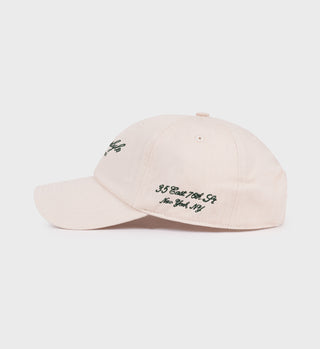 The Carlyle Souvenir Hat - Cream/Forest