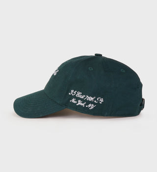 The Carlyle Souvenir Hat - Forest/White