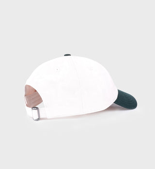 The Carlyle Souvenir Hat - White/Forest