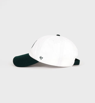 Champions Wool/Cotton Hat - White/Forest