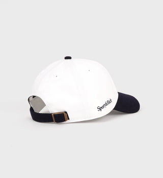 Champions Wool/Cotton Hat - White/Navy