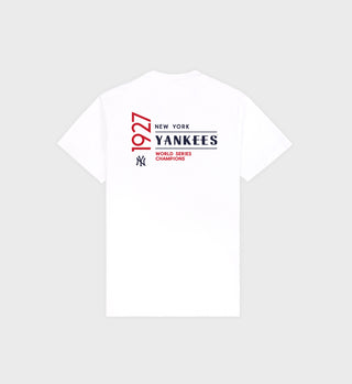 Champions T-Shirt - White/Sports Red/Navy