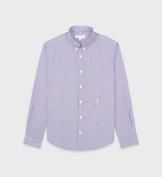 SRC Button Down Shirt - Navy Striped