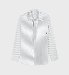 SRC Oversized Shirt - Forest Striped