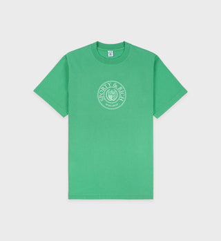 Connecticut Crest T-Shirt - Verde/White