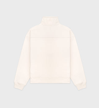 Faubourg Quarter Zip - Cream/Chocolate