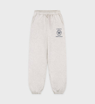 Crest Seal 100th Sweatpant - Heather Gray/Navy