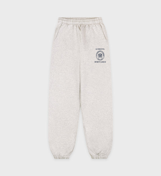 Crest Seal 100th Sweatpant - Heather Gray/Navy