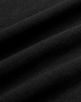 Close-up of black fabric with visible texture