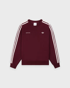 Adidas Track Crewneck - Merlot