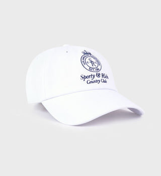 Crown Country Hat - White/Navy