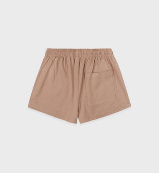 Crown Disco Short - Mink/Faded Black