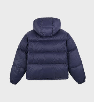 Crown Puffer Jacket - Navy