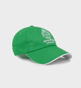 Crown Logo Nylon Hat - Verde/White