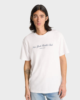 NY Health Club T-Shirt - White/Navy