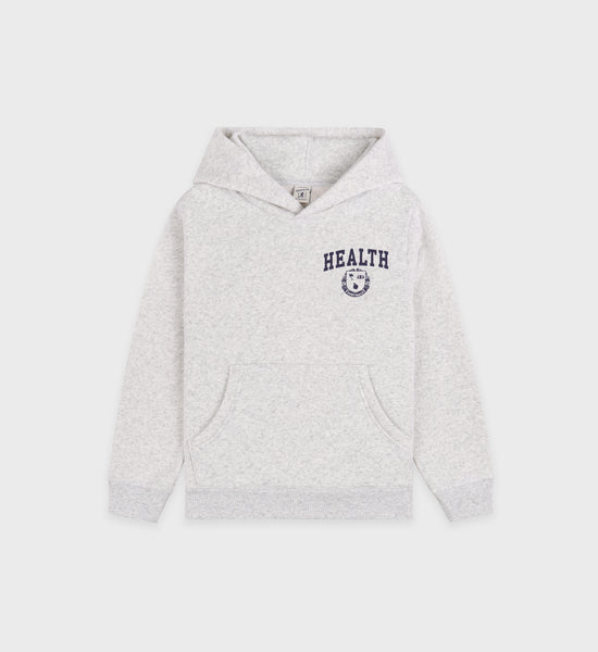 Diana Kids Hoodie - Heather Gray/Navy