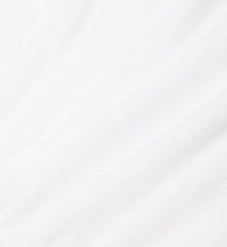 Disco Terry Cropped Tee - White/Cerise