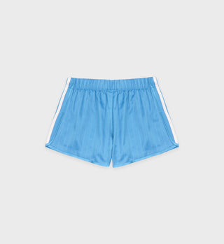 Track Shorts - Baby Blue/Cream