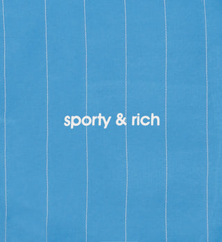 Track Shorts - Baby Blue/Cream