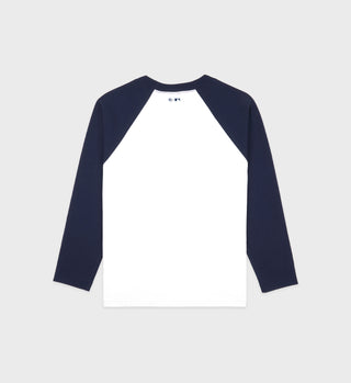 Dodgers Baseball Tee - White/Navy