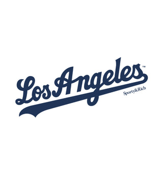 Dodgers Baseball Tee - White/Navy