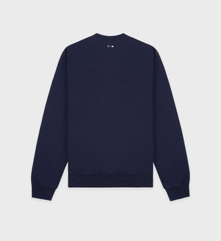 Dodgers Crewneck - Navy/White