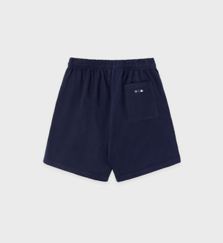 Dodgers Gym Short - Navy/White