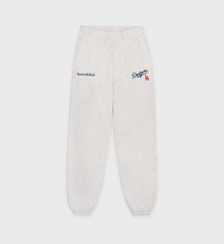 Dodgers Serif Sweatpant - Heather Gray/Navy