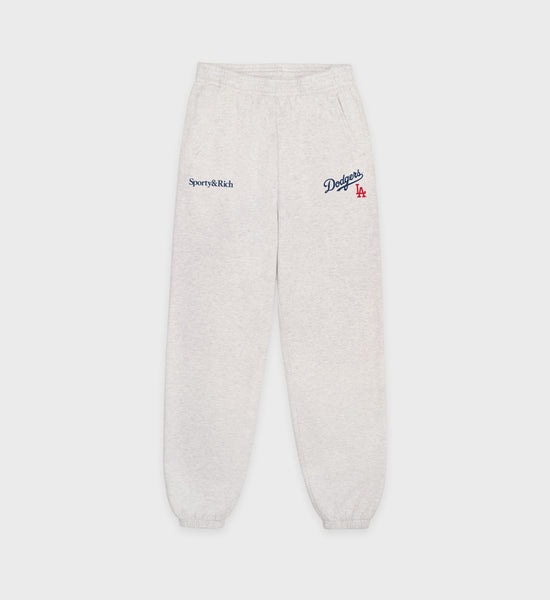 Dodgers Serif Sweatpant - Heather Gray/Navy