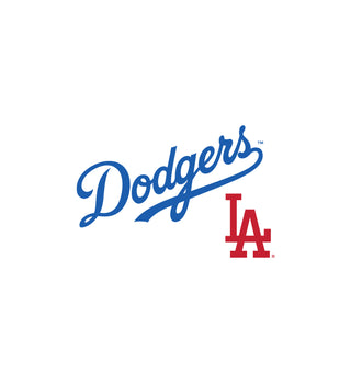 Dodgers Serif T-Shirt - White/Team Blue