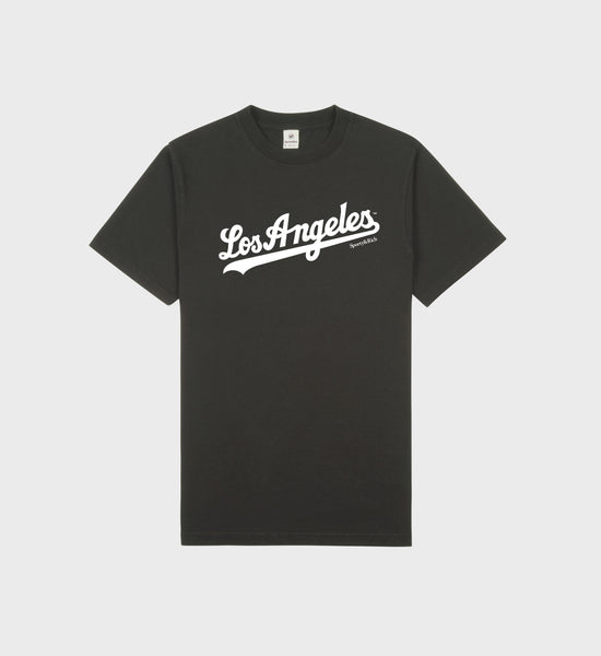 Dodgers T-Shirt - Faded Black/White