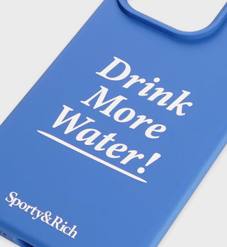 Drink More Water Iphone Case - Paris Blue